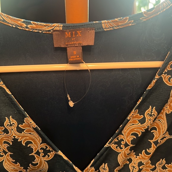 Mix by 41 Hawthorn small abstract print, front wrap dress,NWOT - Picture 5 of 8